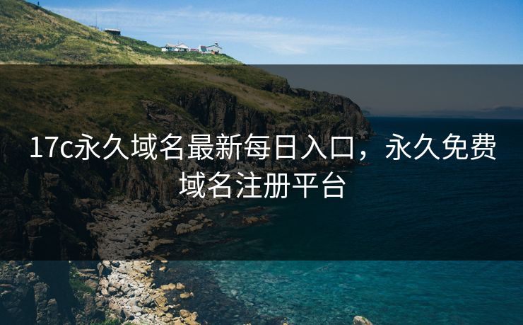 17c永久域名最新每日入口，永久免费域名注册平台